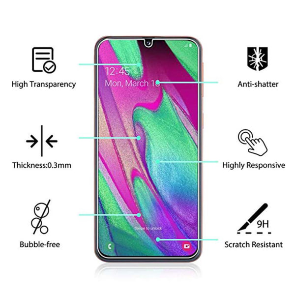 Samsung Galaxy A50 Standard Skärmskydd HD 0,3mm Transparent/Genomskinlig