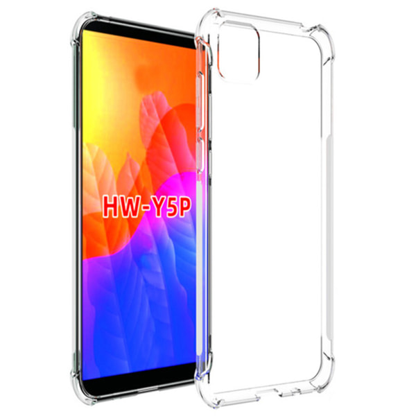 Huawei Y5p - Silikonskal Transparent/Genomskinlig