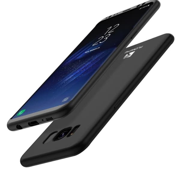 Praktiskt Skyddsfodral för Galaxy S7 edge (2 delar) Silver/Grå