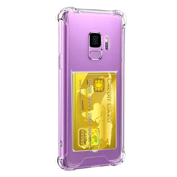 Samsung Galaxy S9 - Kuori korttipaikalla Transparent