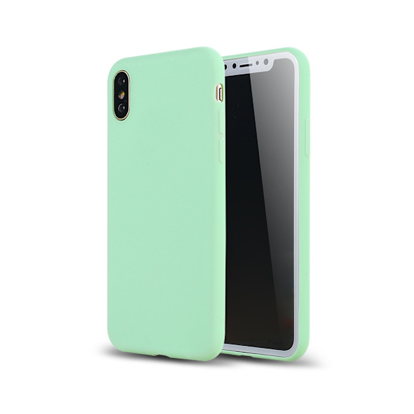 iPhone X/XS - Smart TPU Silikonskal från NKOBEE Svart