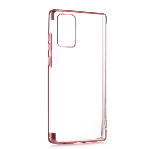 Samsung Galaxy A72 - Stilsäkert Skyddande Floveme Silikonskal Silver