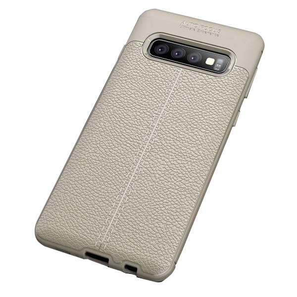 Samsung Galaxy S10 - Stilsäkert Skyddsskal från Auto Focus Grå