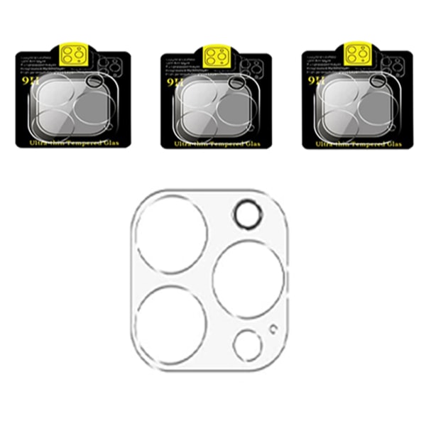 iPhone 15 Pro - Kameralinsskydd Standard HD 0,3mm Transparent