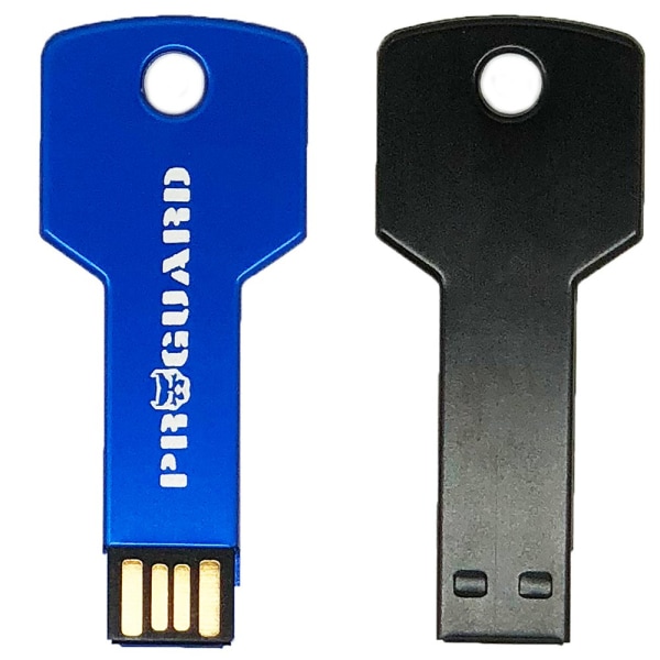 ProGuard USB 2.0 minne flash (Metall) 32GB Blå