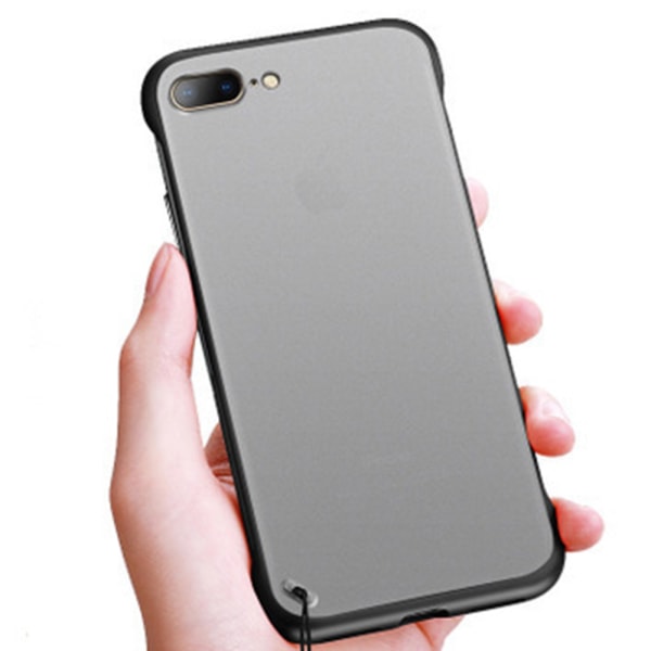 iPhone 8 Plus - Skyddande Stilrent Skal Röd