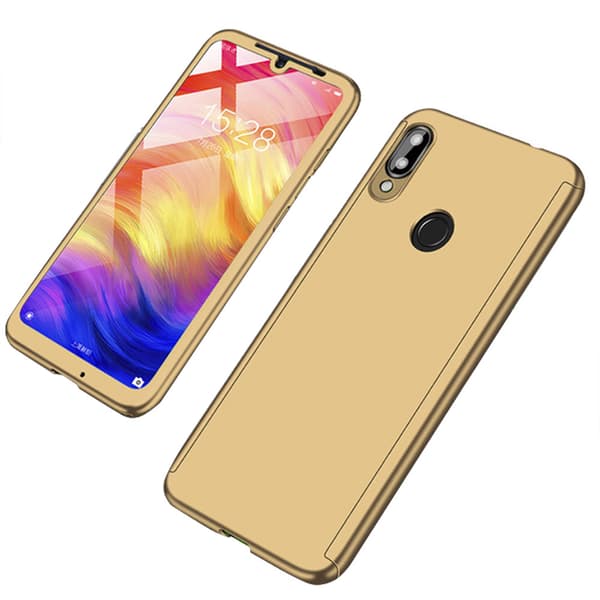 Samsung Galaxy A40 - Kraftfullt Dubbelsidigt Skal Silver