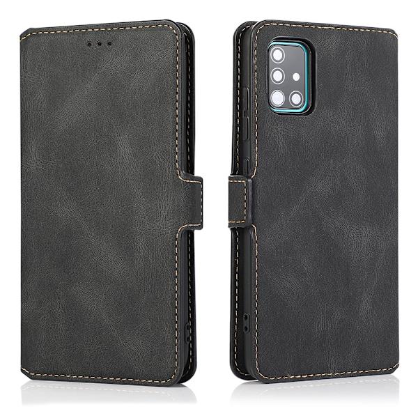 Plånboksfodral - Samsung Galaxy A71 Brun