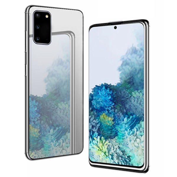 Samsung Galaxy S20 - Stötdämpande Spegelskal Silver