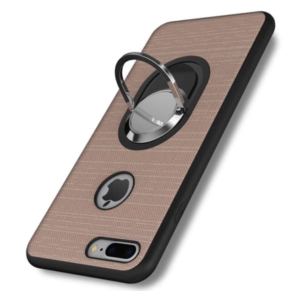 iPhone 6/6S - Stilrent Silikonskal med Ringh�llare FLOVEME Blå