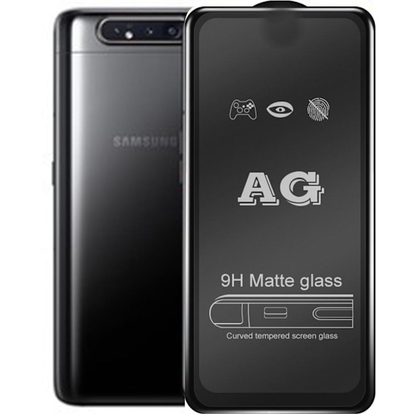 Samsung Galaxy A80 2.5D Anti-Fingerprints Skärmskydd 0,3mm Transparent/Genomskinlig