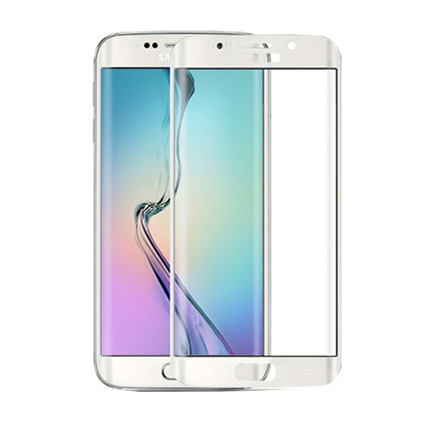 Samsung Galaxy S7 Edge - EXXO-Skärmskydd 3D (9H) Curved Vit