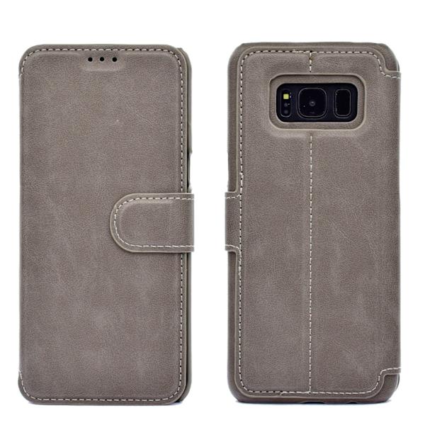 Samsung Galaxy S8Plus (Class-Y) Plånboksfodral Grå