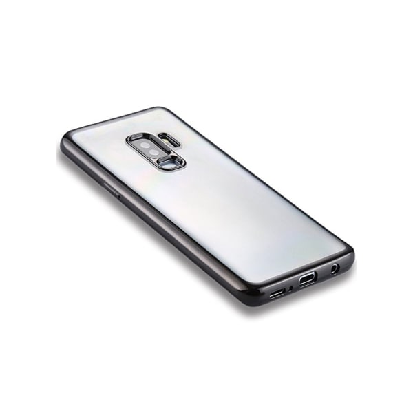 Tyylikäs silikonikuori Samsung Galaxy S9+:lle Svart