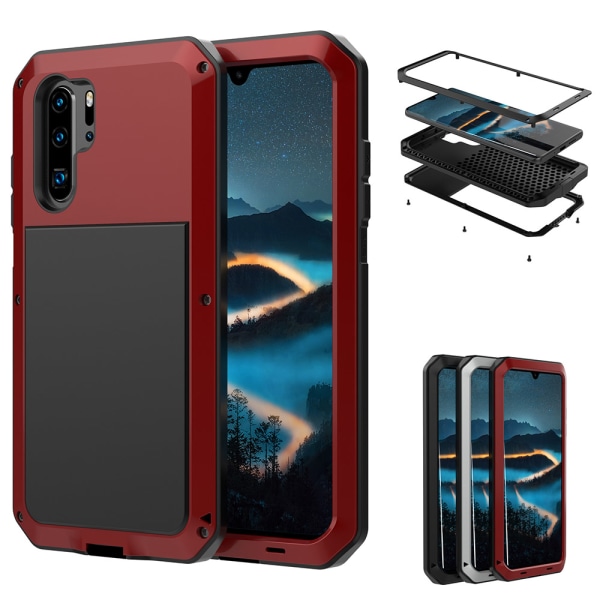 Stilfuldt robust cover - Huawei P30 Pro Silver