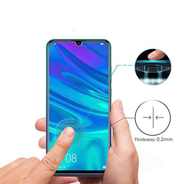 3-PACK Huawei P Smart 2019 Standard Sk�rmskydd HD 0,3mm Transparent