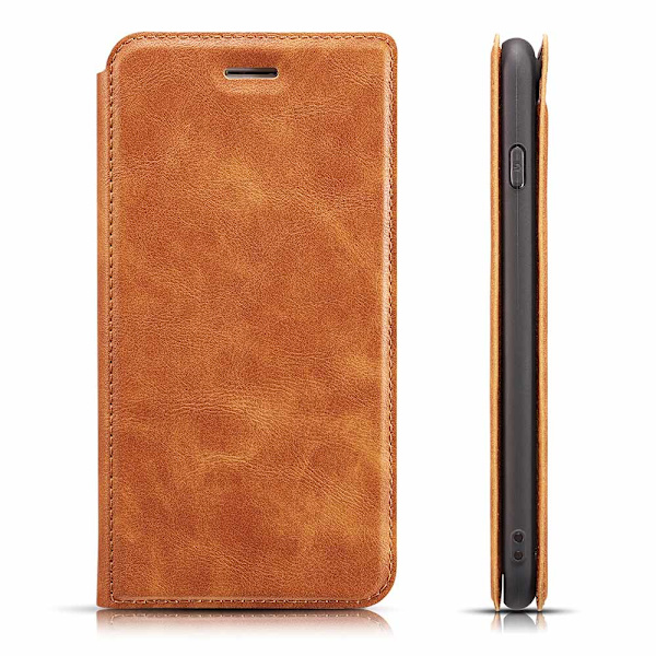 iPhone 11 Pro Max - Robust Skyddande Plånboksfodral Röd
