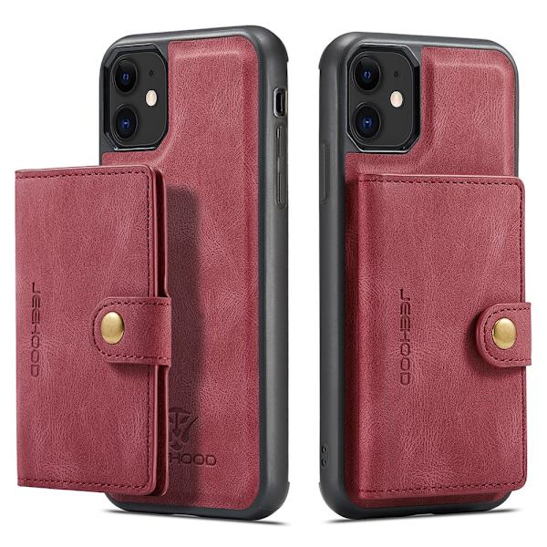 iPhone 12/12 Pro - Skal med Korthållare Grön