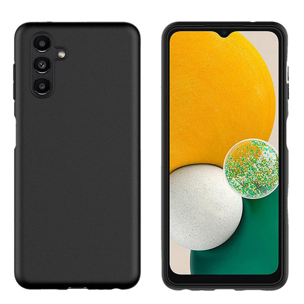 Samsung Galaxy A04S - Mattbehandlat Supertunt Skal Svart