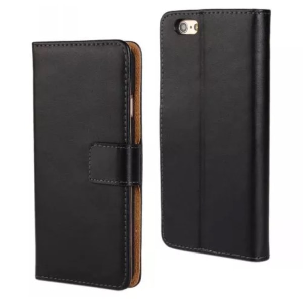 Stilrent Exklusivt VINTAGE Plånboksfodral i läder iPhone 7 PLUS Blå