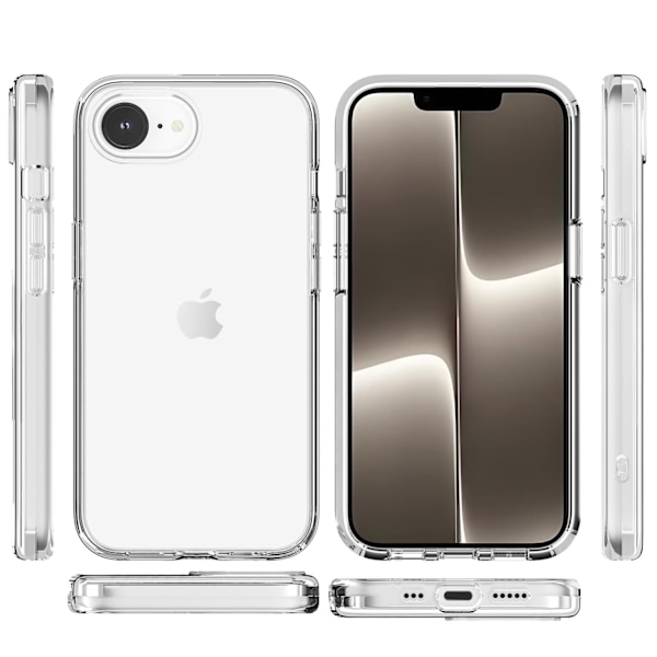 iPhone 16 E  Ultratunt transparent skyddsskal