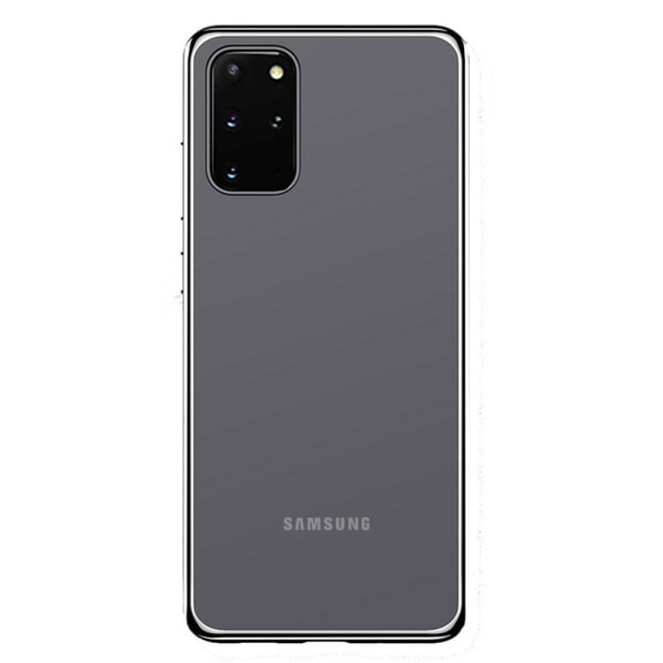 Samsung Galaxy S20 Plus - Effektivt Floveme silikondeksel Svart Svart