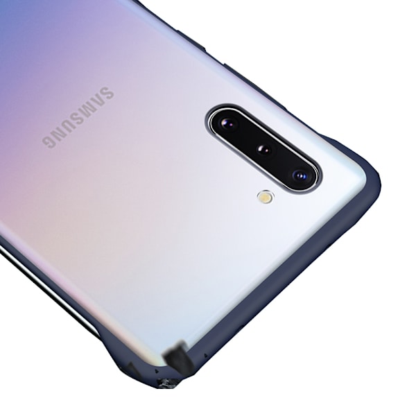 Stilsäkert Effektfullt Skal - Samsung Galaxy Note10 Mörkblå