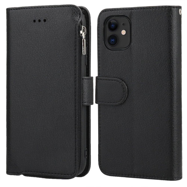 Stilrent Praktiskt Plånboksfodral - iPhone 11 Grön