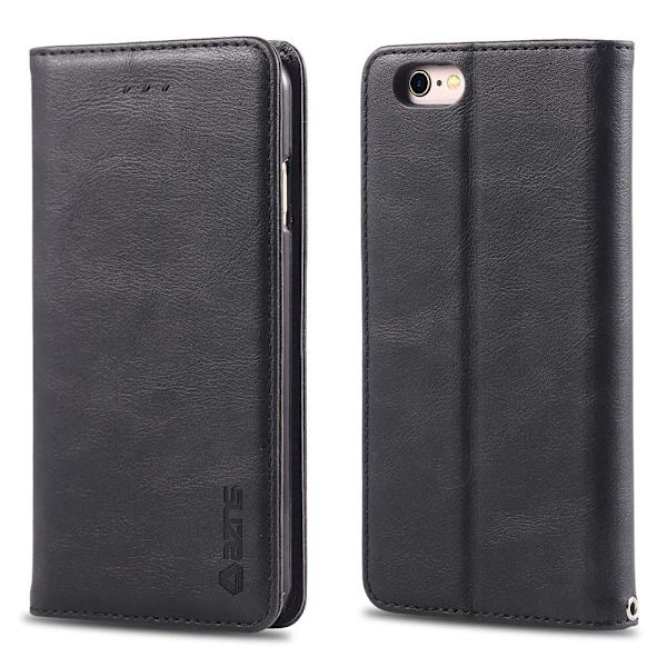 iPhone 6/6S - Robust Plånboksfodral Brun Brun