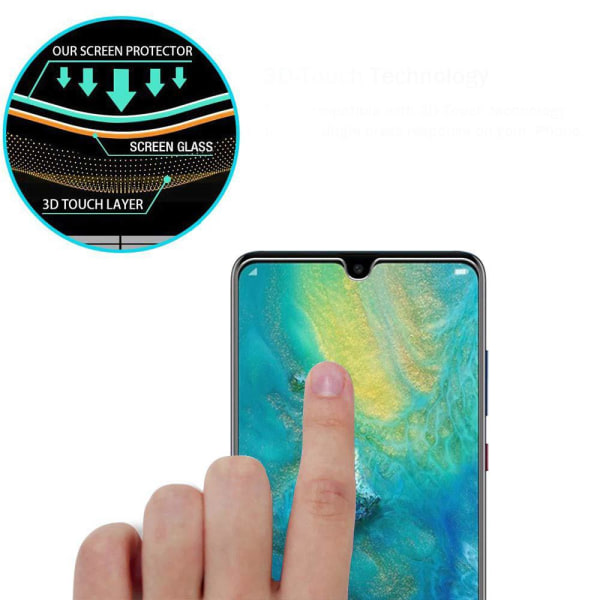 2-PACK Huawei P30 Standard Skärmskydd HD 0,3mm Transparent/Genomskinlig