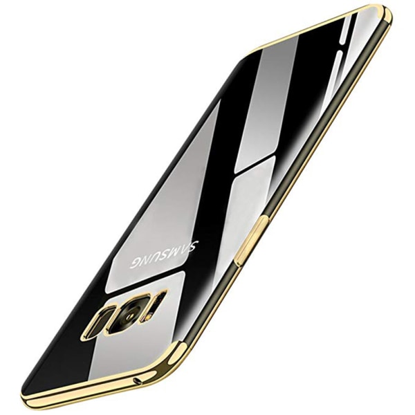 Exklusivt Skyddsskal i Silikon - Samsung Galaxy S8 Plus Silver Silver
