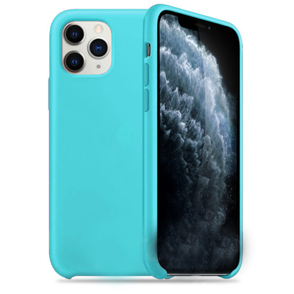 iPhone 11 - Robust Silikonskal Himmelsblå