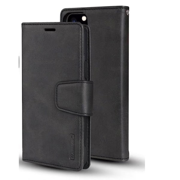 Stilfuldt Pungetui Dobbeltfunktion - iPhone 11 Pro Svart