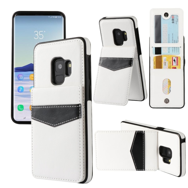 Nkobee Smart Case lompakolla Samsung Galaxy S9+:lle Brun