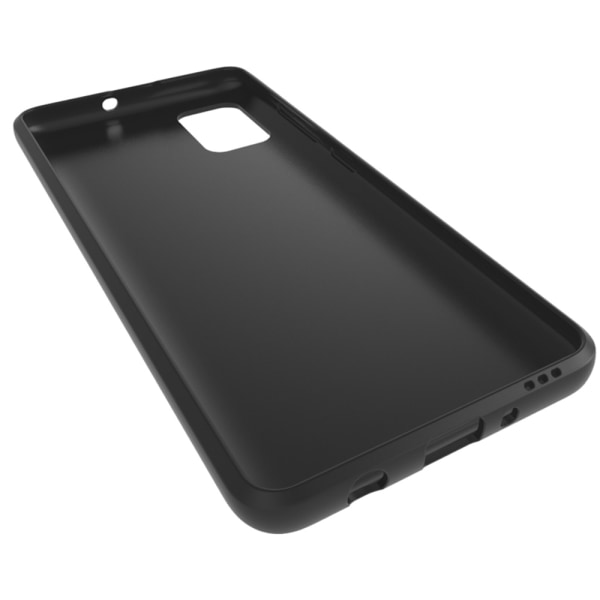 Samsung Galaxy A51 - Stilfuldt mat beskyttelsescover Svart