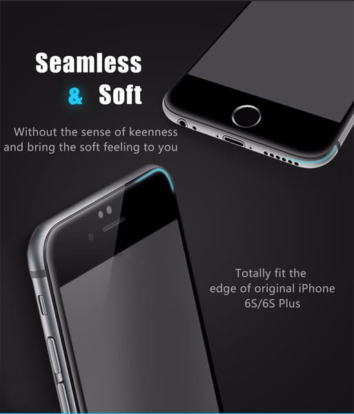 iPhone 7 Plus (3-PACK) Carbon-Skärmskydd av HeliGuard Vit