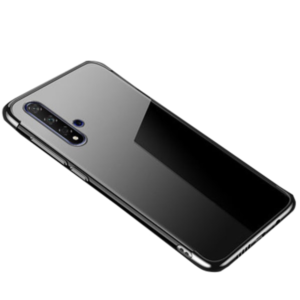 Elegant silikondeksel - Huawei Nova 5T Silver