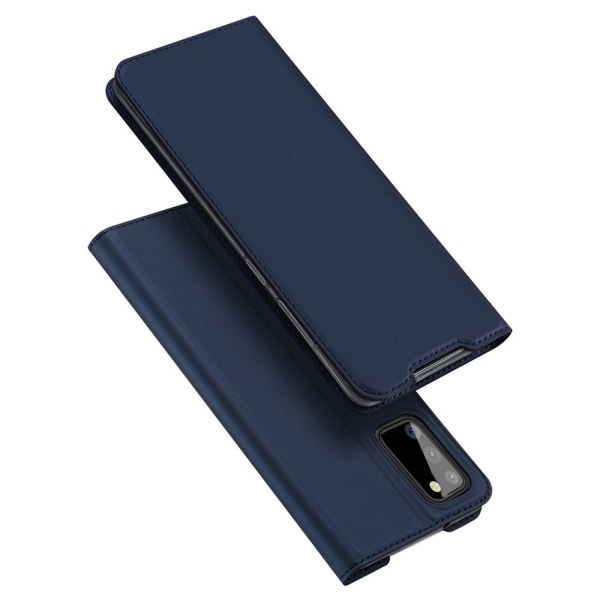 Huomaavainen lompakkokotelo - Samsung Galaxy S20 Marinblå