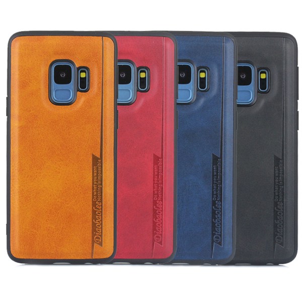 Samsung Galaxy S9 - Exklusivt Skal från Diaobaolee i Pu-Läder Blå