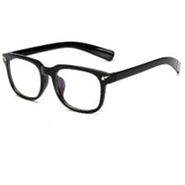 Stilfulde, effektive anti-blå lys-briller Matte Svart