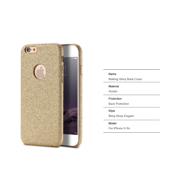 iPhone 6/6S - FLOVEME:n Crystalflake-kuori Guld