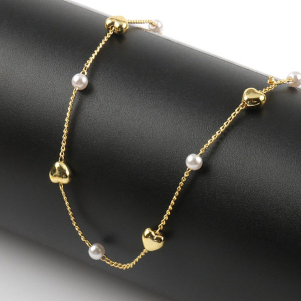 Elegant Slittålig Glasögon Snöre Kedja Senilsnöre Guld Fyrkant