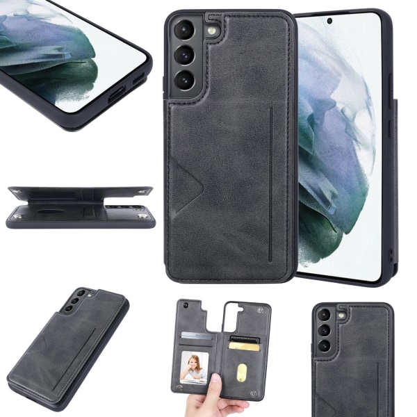 Samsung Galaxy - Etui med kortholder Svart S23 Plus