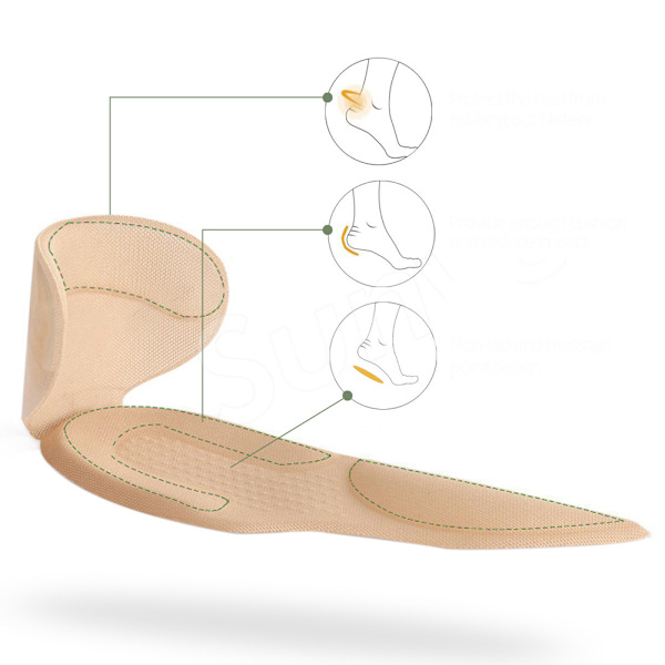 Mjuka Bekväma Flexibla - Skoinlägg Beige
