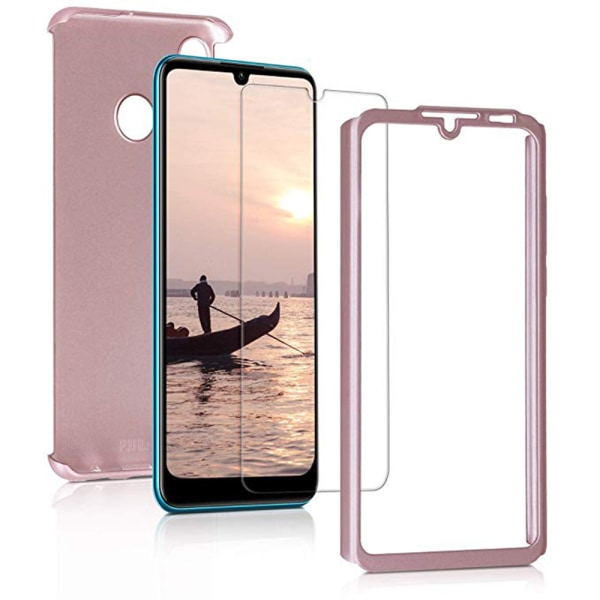 Elegant Protective (Floveme) 360-deksel - Huawei P30 Lite Roséguld