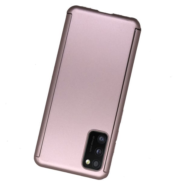 Samsung Galaxy A51 - Skyddande Floveme Dubbelskal Roséguld