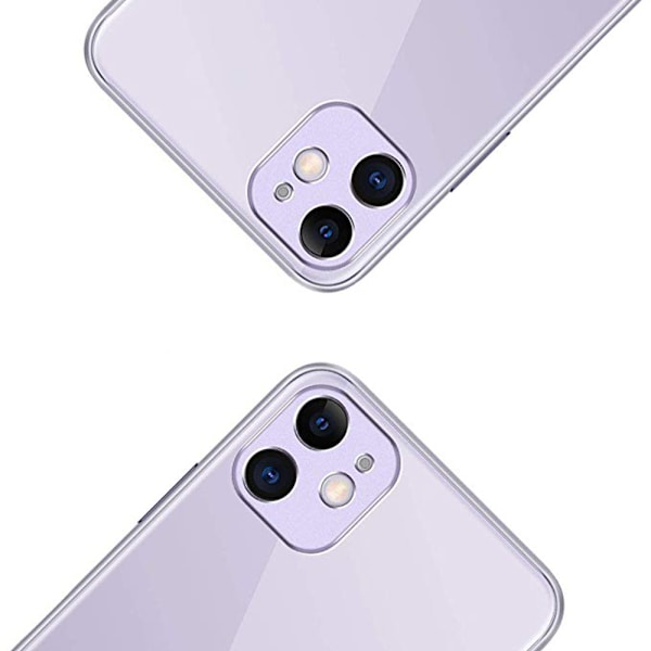 iPhone 11 Takakameran linssin näytönsuoja 9H 2.5D FullCover Transparent/Genomskinlig