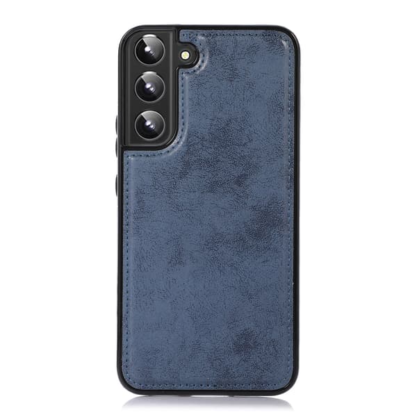 Samsung Galaxy S22 - Effektivt elegant pung etui Svart