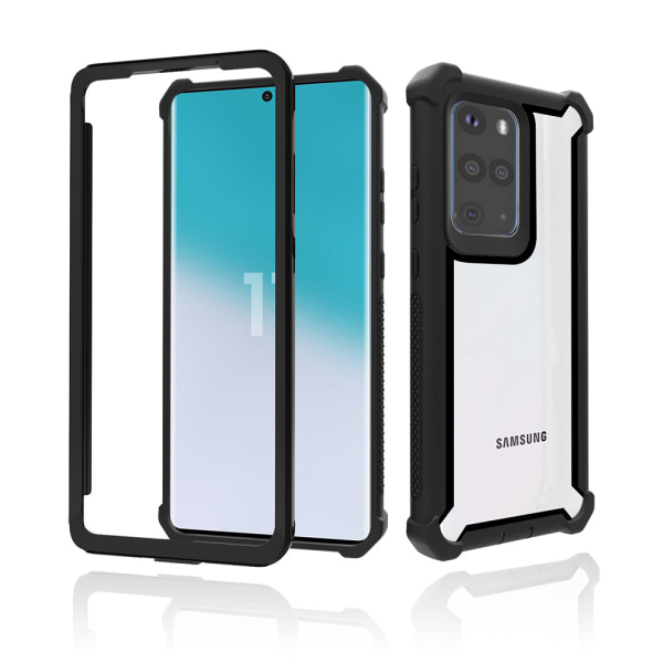 Gennemtænkt beskyttelsescover - Samsung Galaxy S20 Plus Svart/Grön