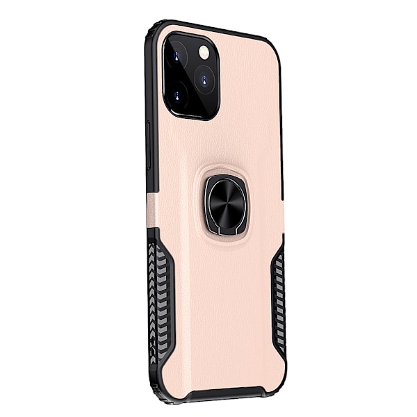 iPhone 12 Pro Skal med Ringhållare Svart